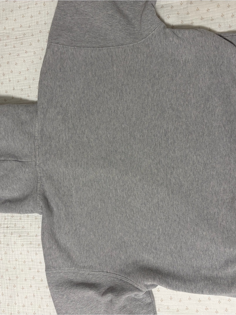 TNA Gray Cropped Drawstring Hoodie - Picture 5 of 5
